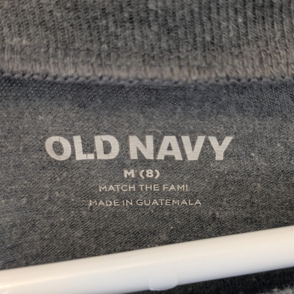4️⃣ FOUR Old Navy Boy's Graphic T-Shirts - Gray, Green, & Black - Picture 4 of 10